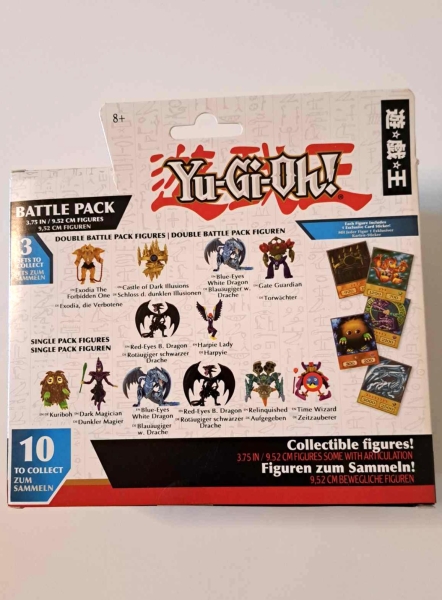 Yu-Gi-Oh! Battle Pack - 2 Figuren + 2 Karten - Weißer Drache - NEU